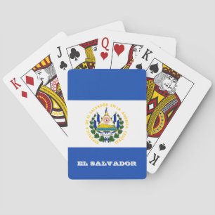 El Salvador Flaggenspiele, El Salvador Spielkarten