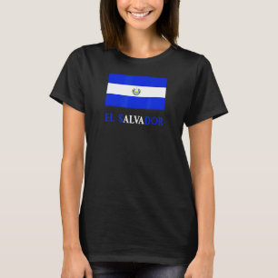 El Salvador Flaggenstaat Bandera Salvadorea Land S T-Shirt