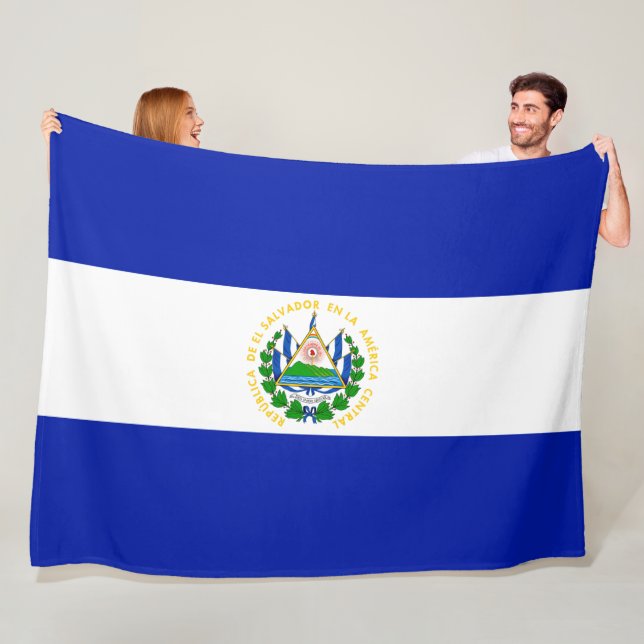 El Salvador Fleecedecke (Beispiel)