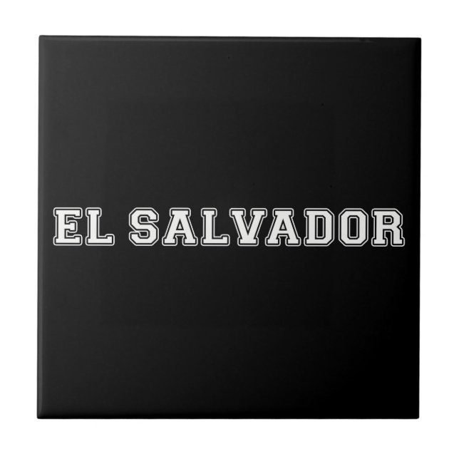El Salvador Fliese (Vorderseite)