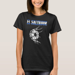 El Salvador Fußball im Netz unterstützt Salvadoria T-Shirt