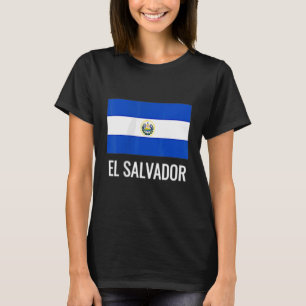 El Salvador Fútbol Flag Tasche Fußball-Fan T-Shirt