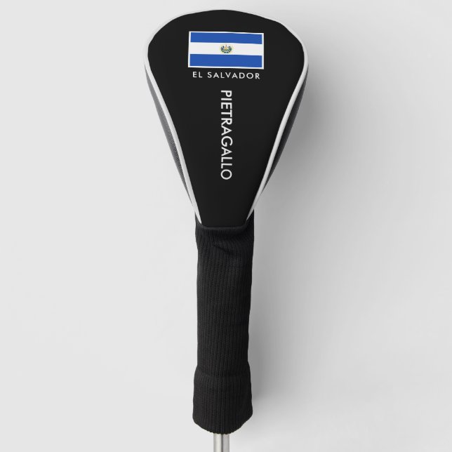 El Salvador Golf Head Cover Golf Headcover (Vorderseite)