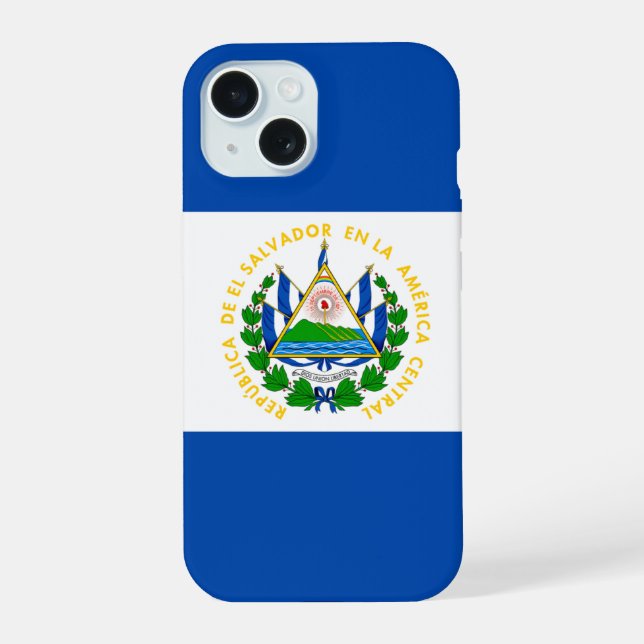 El Salvador iPhone 15 Hülle (Rückseite)
