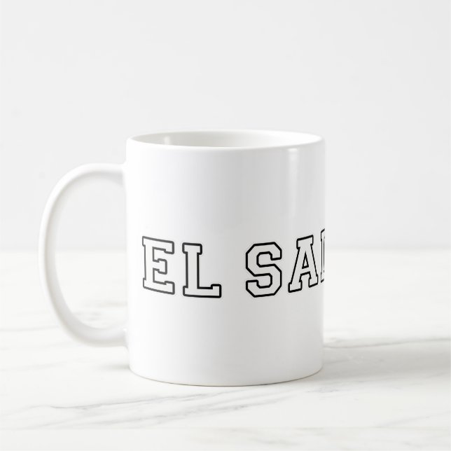 El Salvador Kaffeetasse (Links)