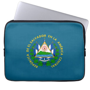El Salvador Landeswappen Symbol Emblem Flagge Laptopschutzhülle