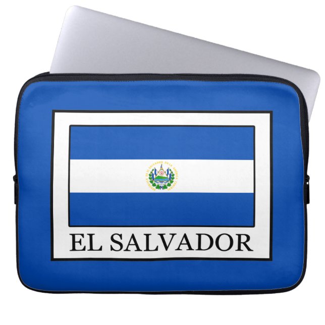 El Salvador Laptopschutzhülle (Vorderseite)