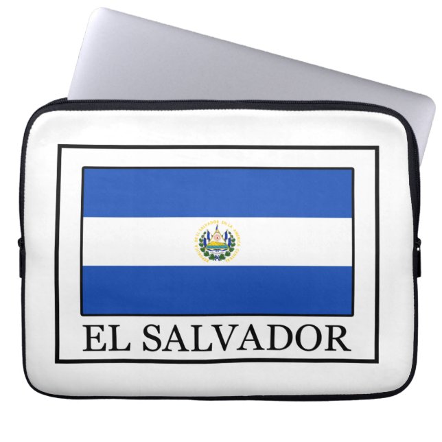 El Salvador Notebook-Hülle Laptopschutzhülle (Vorderseite)