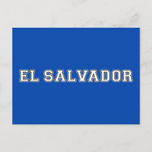 El Salvador Postkarte