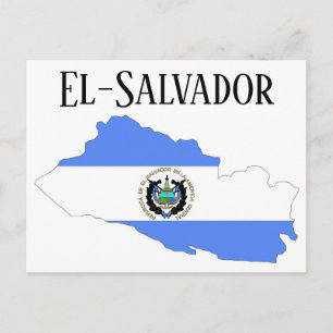 El-Salvador Postkarte
