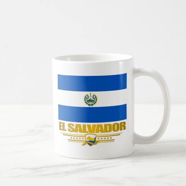 "El Salvador Pride" Kaffeetasse (Rechts)