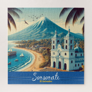 El Salvador Reise Vintage Retro