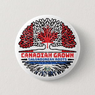 El Salvador Salvadorian Salvadorian Can Button