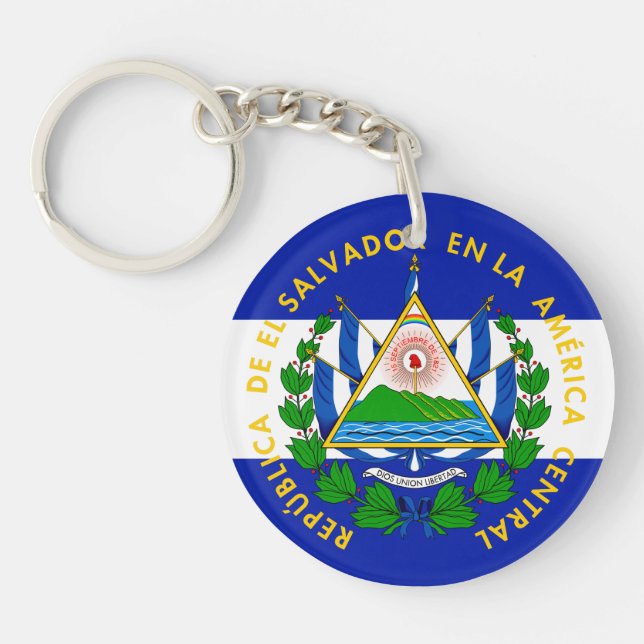 El Salvador Schlüsselanhänger (Vorderseite)