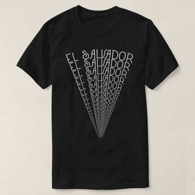 El Salvador Spotlight Weltkulturerbe der Unesco T-Shirt (Design vorne)