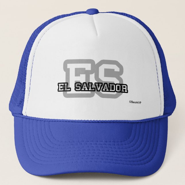 El Salvador Truckerkappe (Vorderseite)