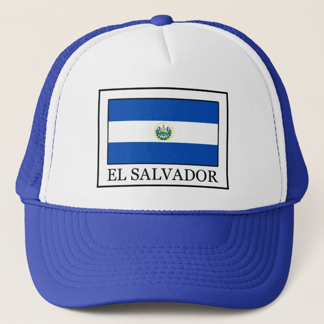 El Salvador Truckerkappe (Vorderseite)