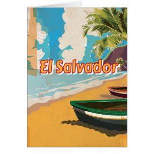 El Salvador vacances Vintages Poster