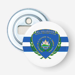 El Salvador-Wappen Flaschenöffner