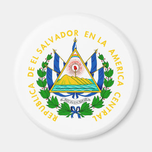 El Salvador Wappen Magnet