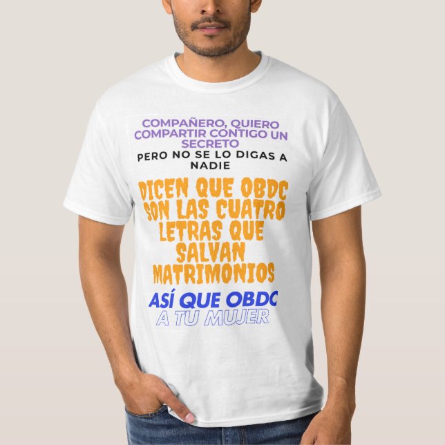 El Secreto del Matrimonio: OBDC al Rescate T-Shirt (Vorderseite)