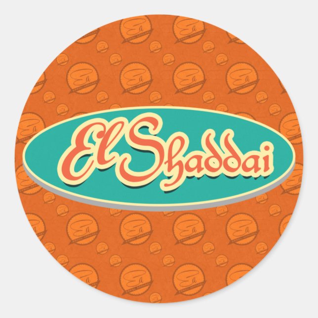 El Shaddai Stickers (Vorderseite)