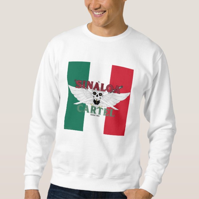 El Sinaloa-Kartell Meme von Abby Anime(c) Sweatshirt (Vorderseite)