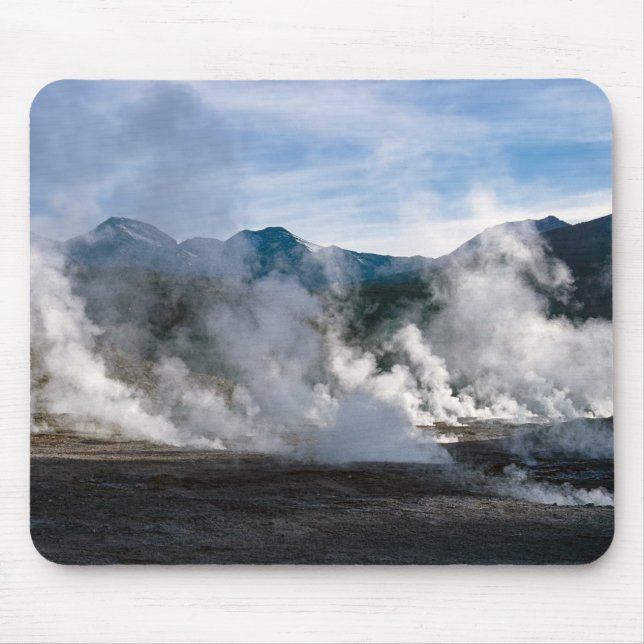 El Tatio Geysers bei San Pedro de Atacama - Chile Mousepad (Vorne)