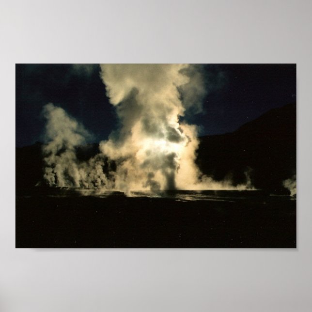 El Tatio Geysers Poster (Vorne)