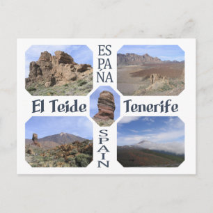 El Teide, Tenerife carte postale personnalisée