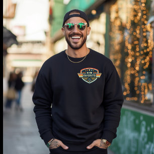 El Tío Favorito Custom Jahr Vintage Patch Sweatshirt