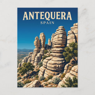 El Torcal de Antequera Spanien Postkarte