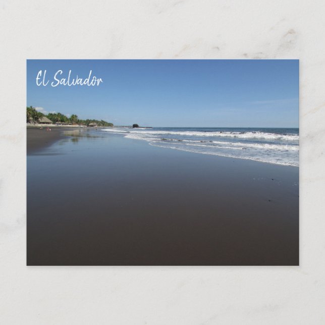 El tunco Strand Postkarte (Vorderseite)