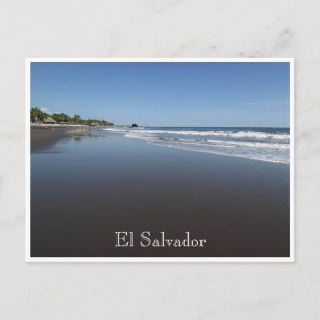 El tunco Strand Postkarte (Vorderseite)
