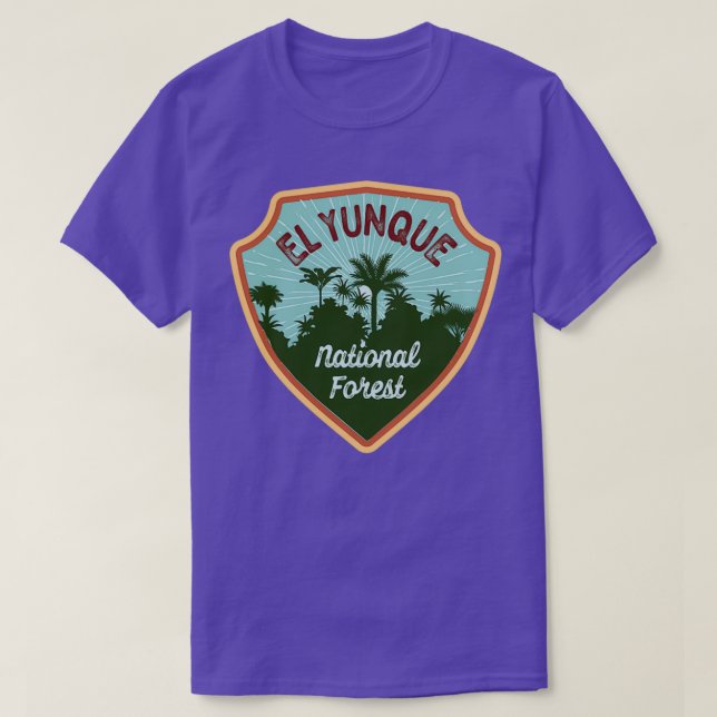 El Yunque National Forest sticker gift III T-Shirt (Design vorne)