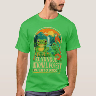 El Yunque National Forest Wildlife Puerto Rico Mäd T-Shirt