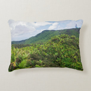 El Yunque Regenwald und Kommunikationsturm Dekokissen