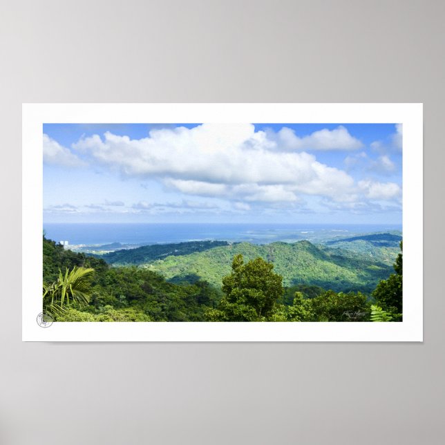 El Yunque View Poster (Vorne)