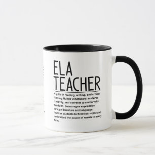 ELA-Lehrer Tasse
