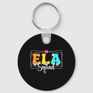 Ela Squad Lehrer Ck Zur Schule Englischsprachige K Schlüsselanhänger
