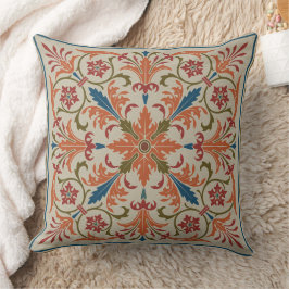 "Elaine" Gotische Wiederbelebung Medallion Throw K Kissen