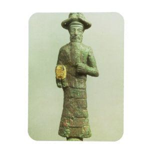 Elamite Gott mit der goldenen Hand von Susa, Magnet