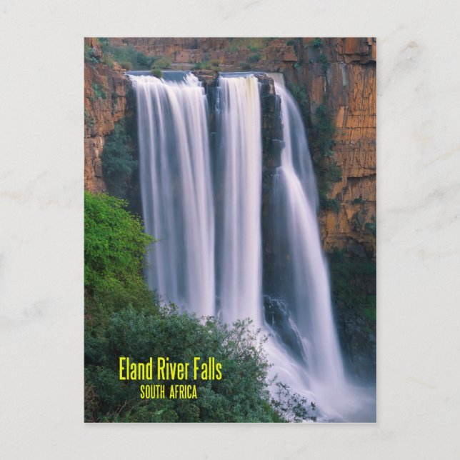 Eland River Falls Postkarte (Vorderseite)