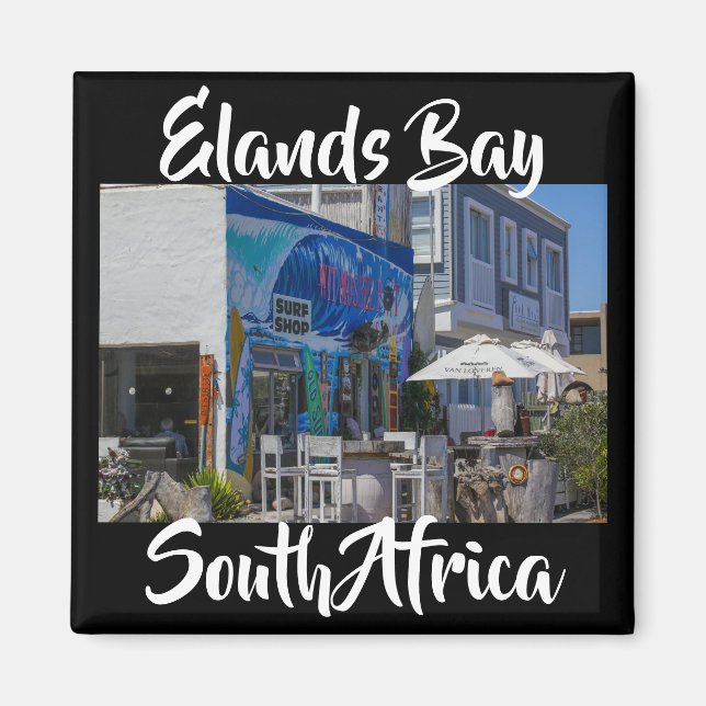 Elands Bay South Africa Surf Magnet (Vorne)