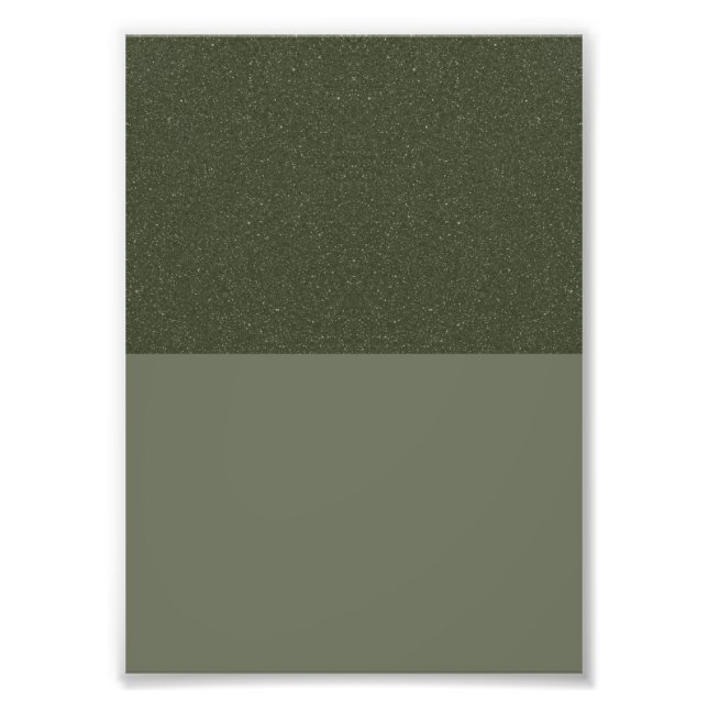 Élargissement de la photo à ton partagé vert de mo (Devant)