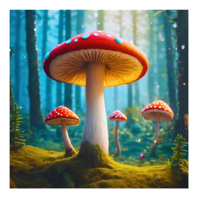 Élargissement de la photo de champignons de laine (Devant)