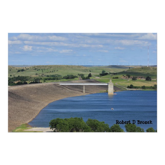 Élargissement de la photo du lac Kansas Wilson (Devant)