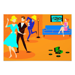 Élargissement de la photo du parti Cocktail Retro 