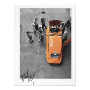 Élargissement de la photo papier photo en satin de
