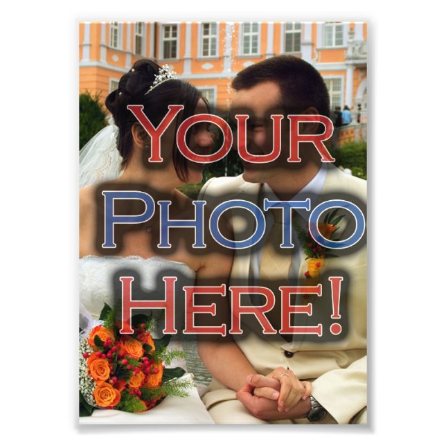 Élargissement de l'impression photo 5x7 (Devant)